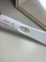 Faint positive pregnancy and ovulation tests