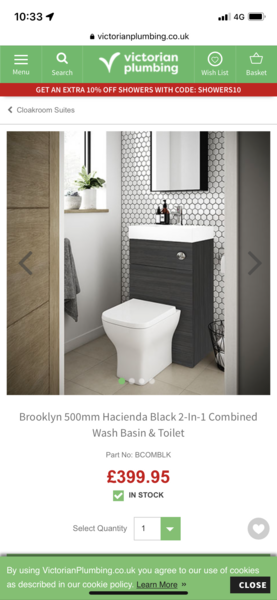 How much of a pain is it to install a bathroom sink in a downstairs loo? (Pics)