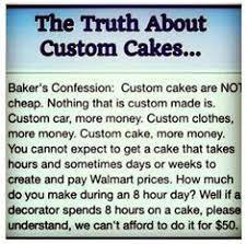 To be annoyed about cake?