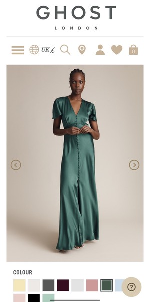 Is this ok for a bridesmaid dress?