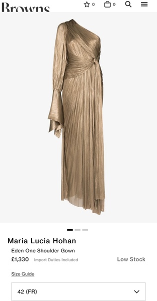 To ask where you get your fancy dresses?