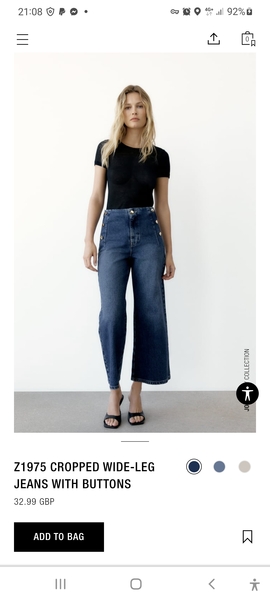 Does Anyone Have These Zara Wide Leg Jeans?