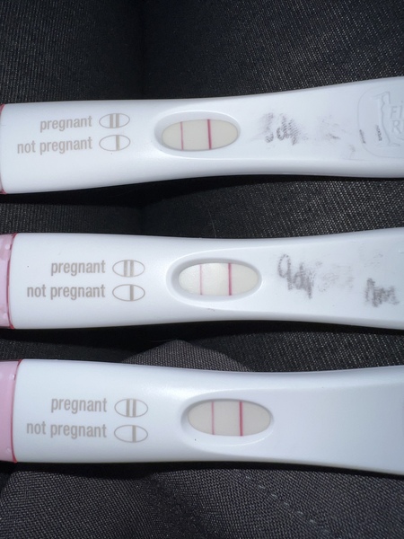 Need positive stories where BFP was not getting darker quickly