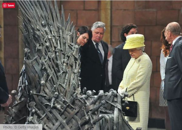 The Queen and a Wheelchair