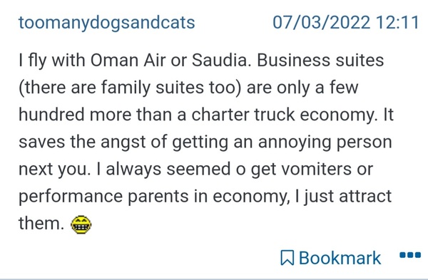 Baby travel HUGE argument
