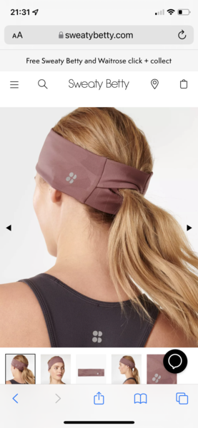 What's your solution for keeping hair off your face when walking/running?