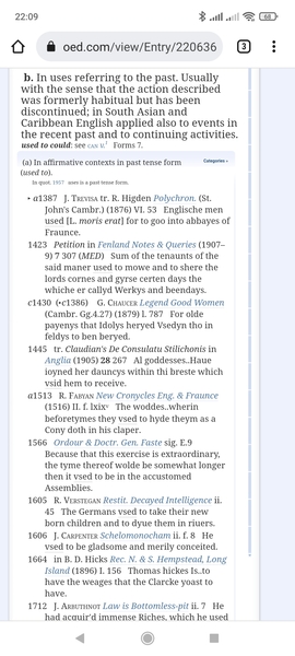 Examples of errors that have been normalised?
