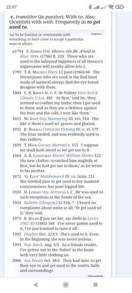 Examples of errors that have been normalised?