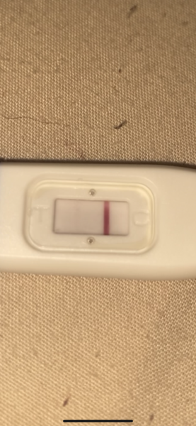 help??? evaporation indent or faint positive??