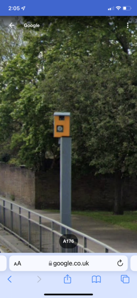 Driving. Red light camera.