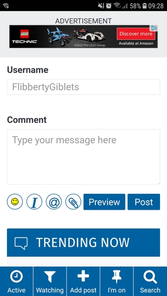 Hiding thread from Trending Now