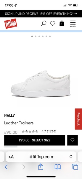Are Stan Smiths flat?