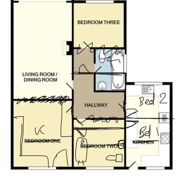 Please offer your ideas to changes of the bungalow layout