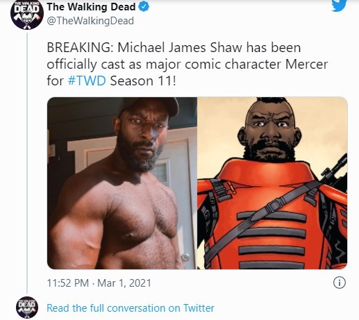 Walking dead series 11