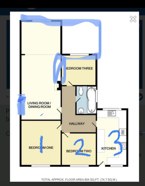 Please offer your ideas to changes of the bungalow layout