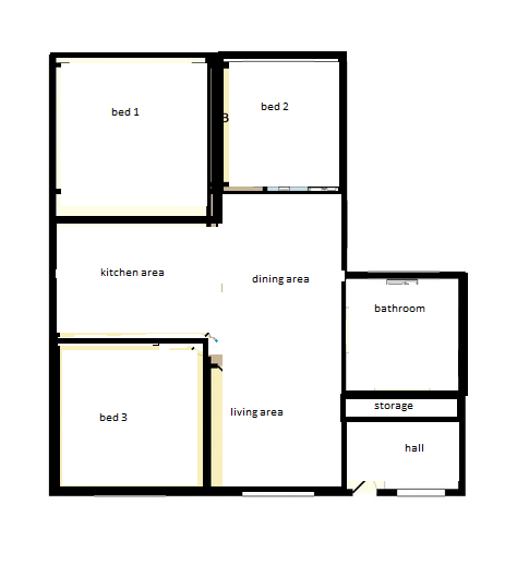 Please offer your ideas to changes of the bungalow layout