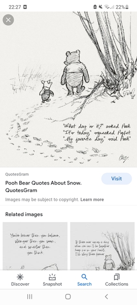 Winnie the Pooh newspaper strip