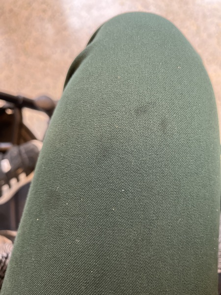 Every time I wash something dark green it comes out with stains??