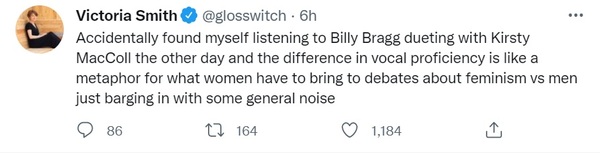 Putin's useful idiot Billy Bragg's take on JKR / GCs