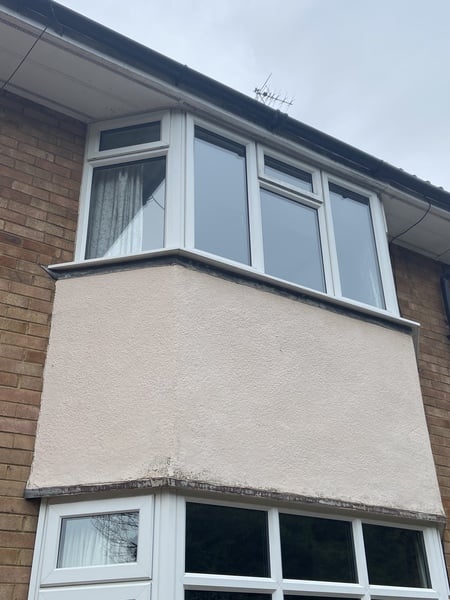 1950s House exterior - what is this bit called please?
