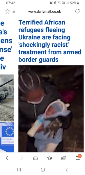 Global Anti- Blackness, China now Ukraine, it too much