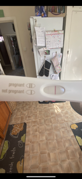 2 lines on first response but negative digital