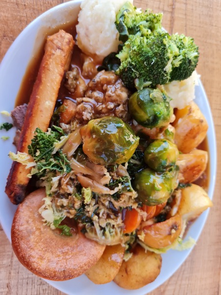 To say that pub roast dinners are crap?