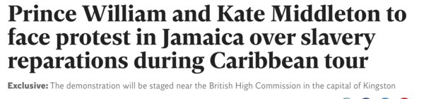 First visit of royal tour cancelled because of local protest