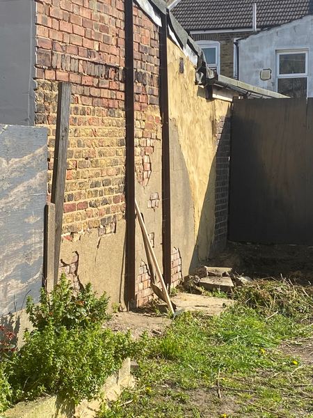 What would you with this wall in the garden?  (Pic attached)