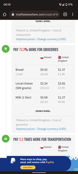 A post on FB saying collections for Ukraine are not actually helpful