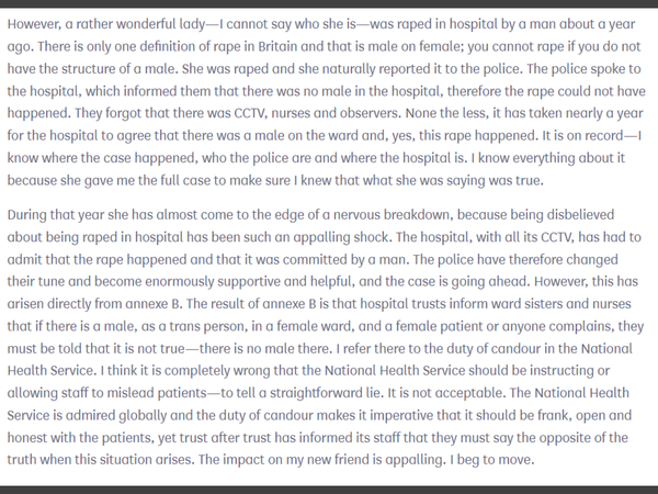 Fears over ‘flawed’ NHS single-sex wards review carried out by ‘trans advocate’