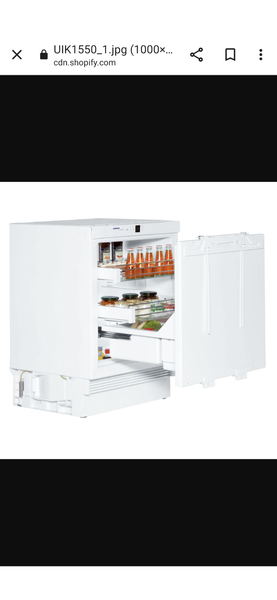 Freestanding or under counter fridge?