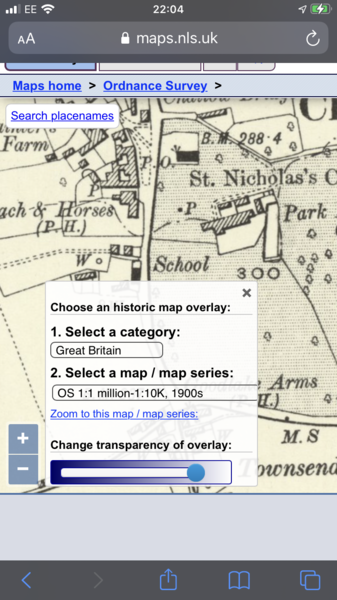 Can anyone tell me what this means on an old map? Pic included