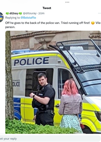 Manchester MVAGW vigil and woman beaten up
