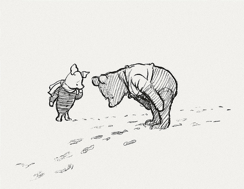 Winnie the Pooh newspaper strip