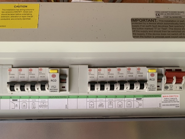 Thermostat seems to be tripping the electrics