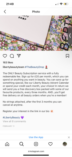 Liberty Beauty Drop