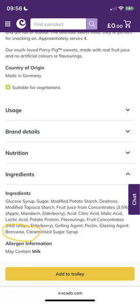 Not to buy colleague a ready meal?