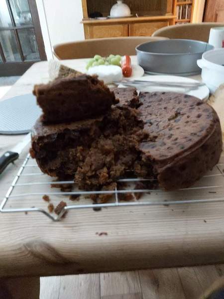 To be annoyed about cake?