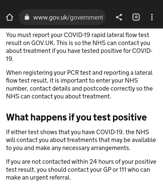 Just tested positive, eligible for antivirals - what happens next?