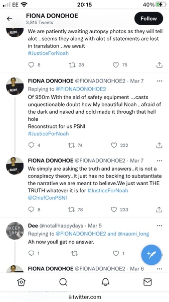 #JusticeForNoahDonohoe #BrandonLewisReleaseTheFiles