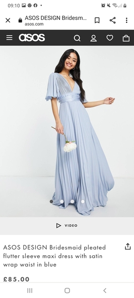 Is this ok for a bridesmaid dress?