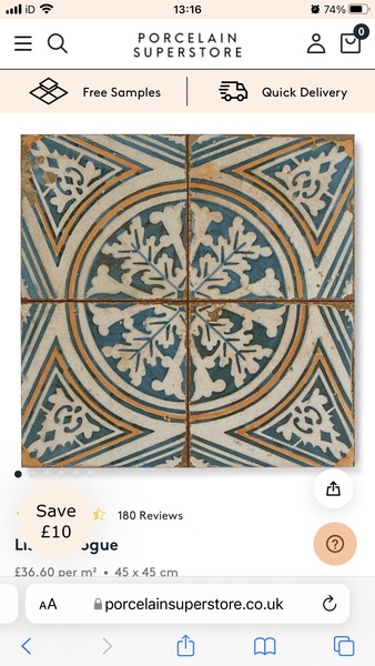 Suggest a colour to go with these tiles