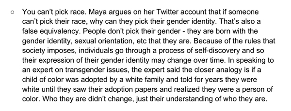 Maya Forstater Tribunal March 2022- Thread 3