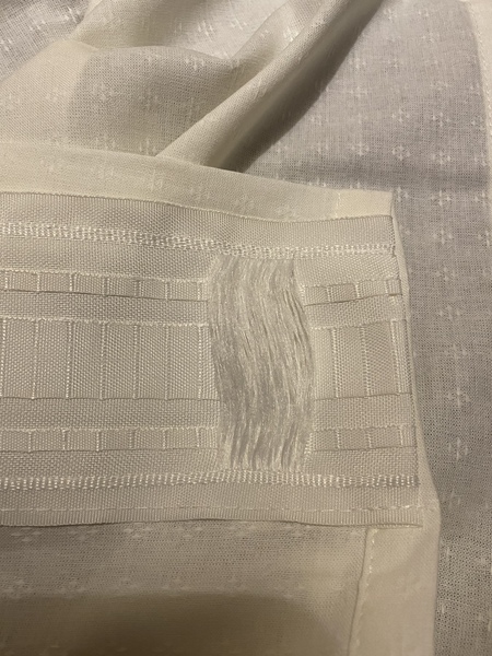 How does ikea curtain tape work?