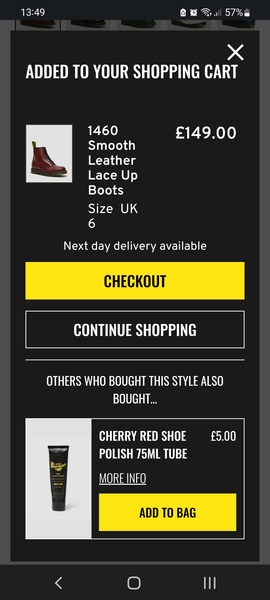 Help me find: Dr Martens Pascal Cherry Red Size 6