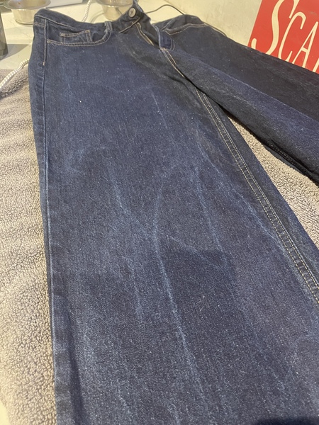 Why do I get streaks on my denim?