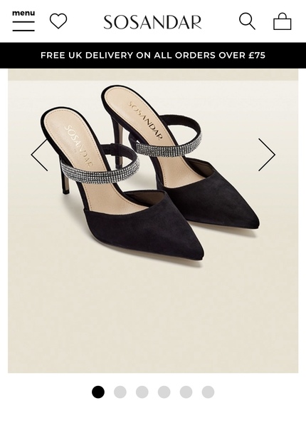 What shoes with this Ghost London dress for black tie wedding