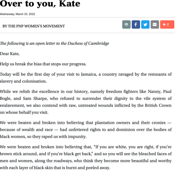 First visit of royal tour cancelled because of local protest