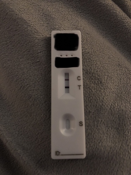 Is anybody else currently positive?